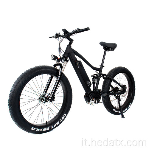 Electric Mountain Bike con sistema GPS